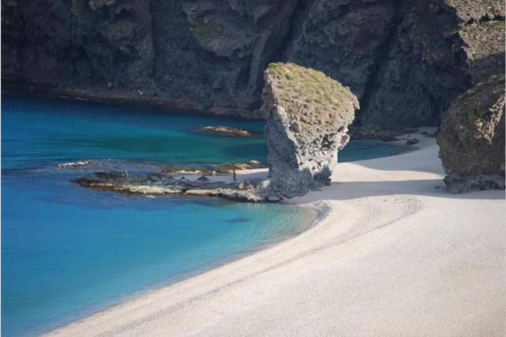 Atico Con Encanto En Cabo De Gata. A 100M De La Playa. Carboneras Εξωτερικό φωτογραφία